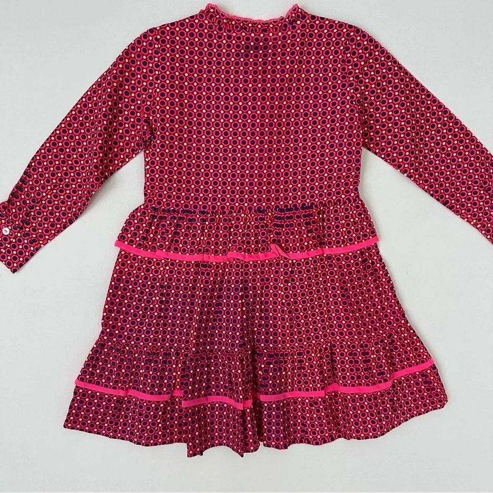 Mim-Pi Long Sleeve Dress Size 104/4 Toddler Girl